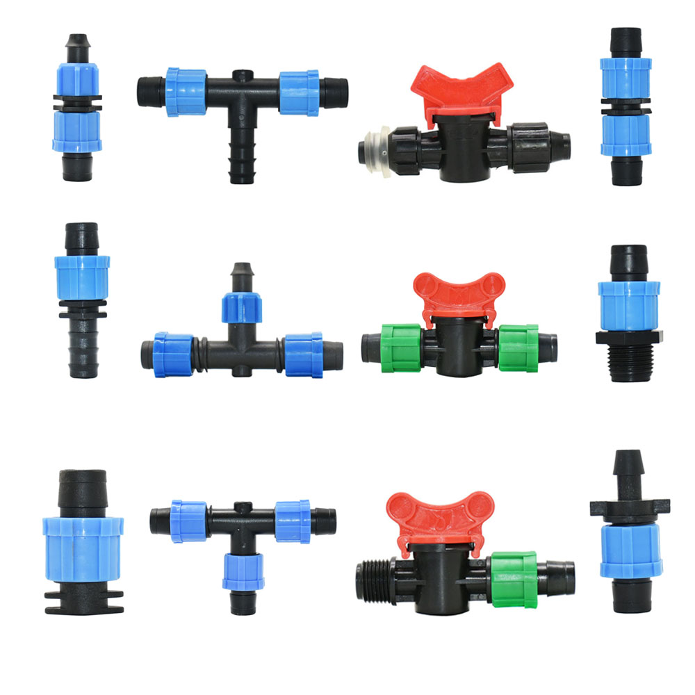 Agriculture Farming Kit - 16mm Irrigation Drip Tape Connectors Agricultural