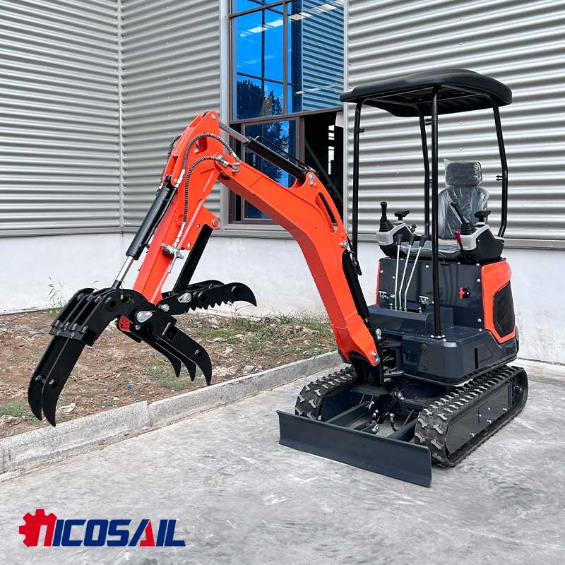 Multi-Use 1-2ton Mini Excavato - Us Agriculture Farming Job review and price