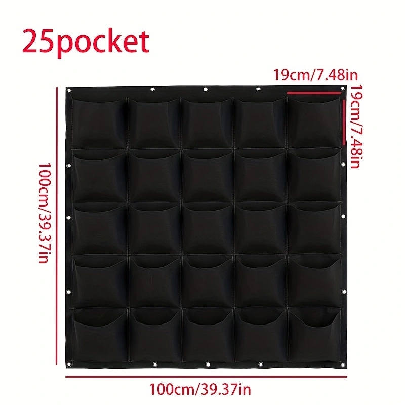 Multi-pocket Planting Bag Felt - Agriculture Vertical Farming review and price