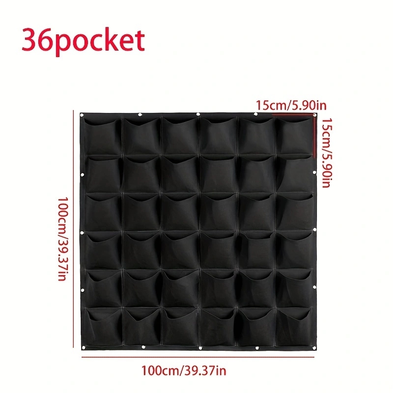 Multi-pocket Planting Bag Felt - Agriculture Vertical Farming review and price
