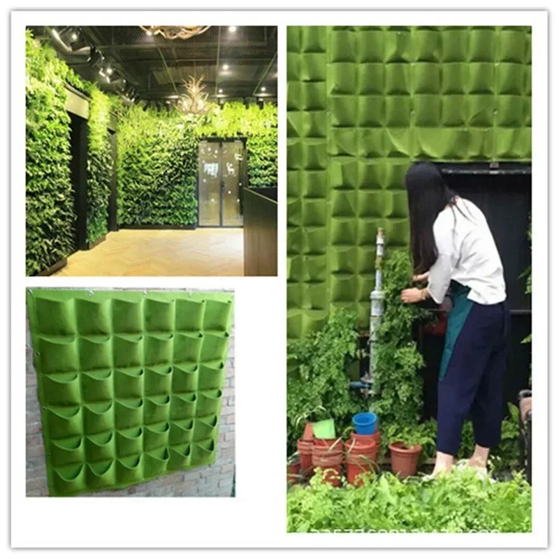NEW Wall Hanging Pockets Plant - Agriculture Vertical Farming review and price